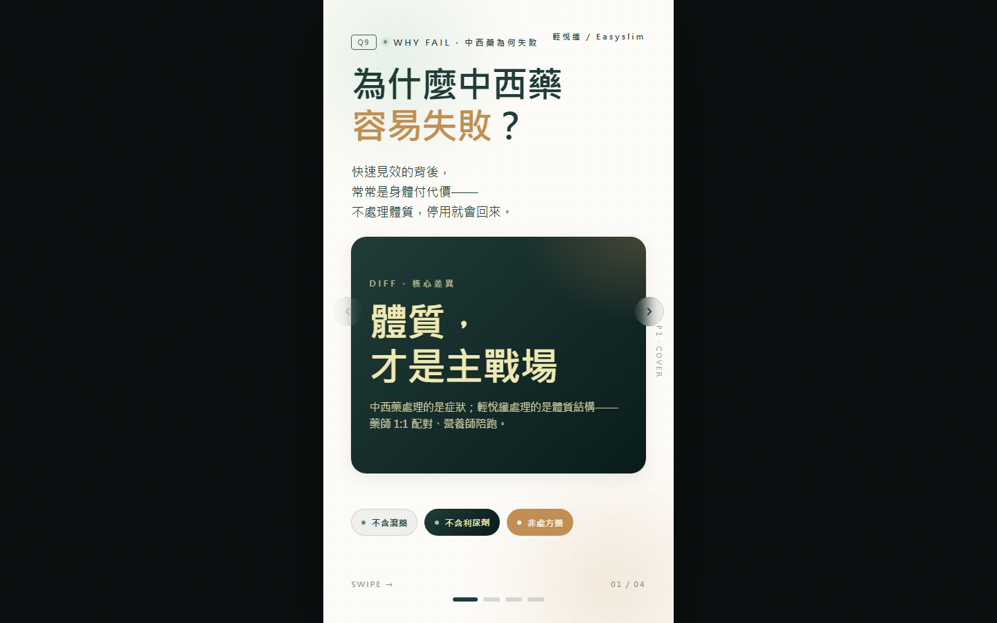 Q9 中西藥為何失敗